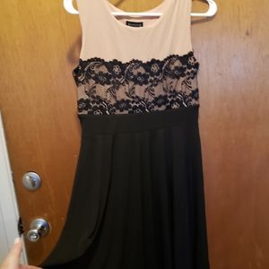 Cute black lace dress